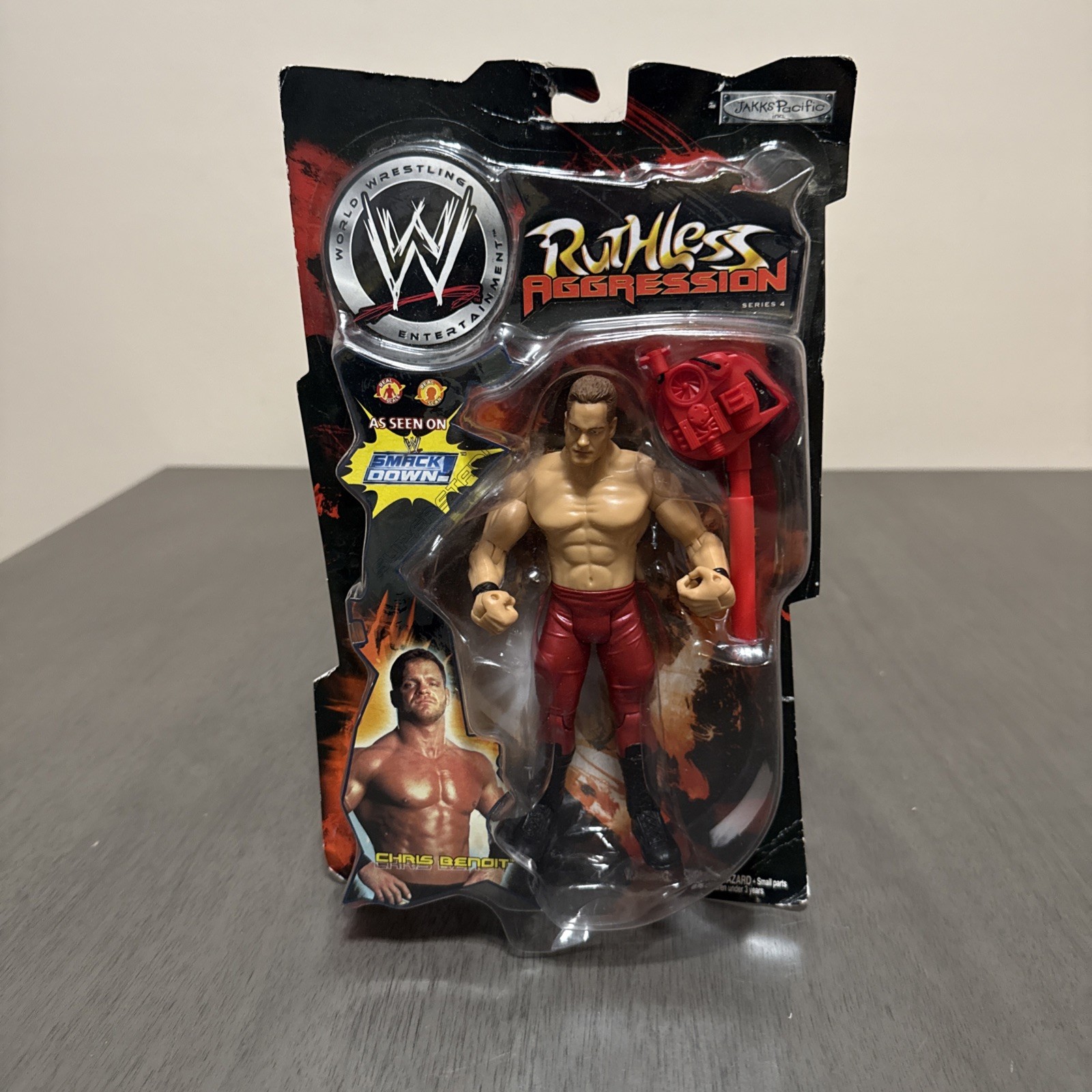 WWE Wrestling Jakks Ruthless Aggression Series 4 Chris Benoit