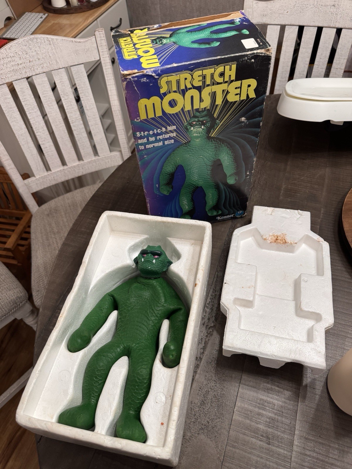NEW Original 1976 Kenner Stretch Armstrong MONSTER Toy w/Box ~ Stretchy ~ $3,600