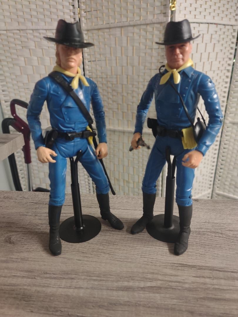Marx General Custer Calvaryman & Tom Custer Custom set!!!!!!