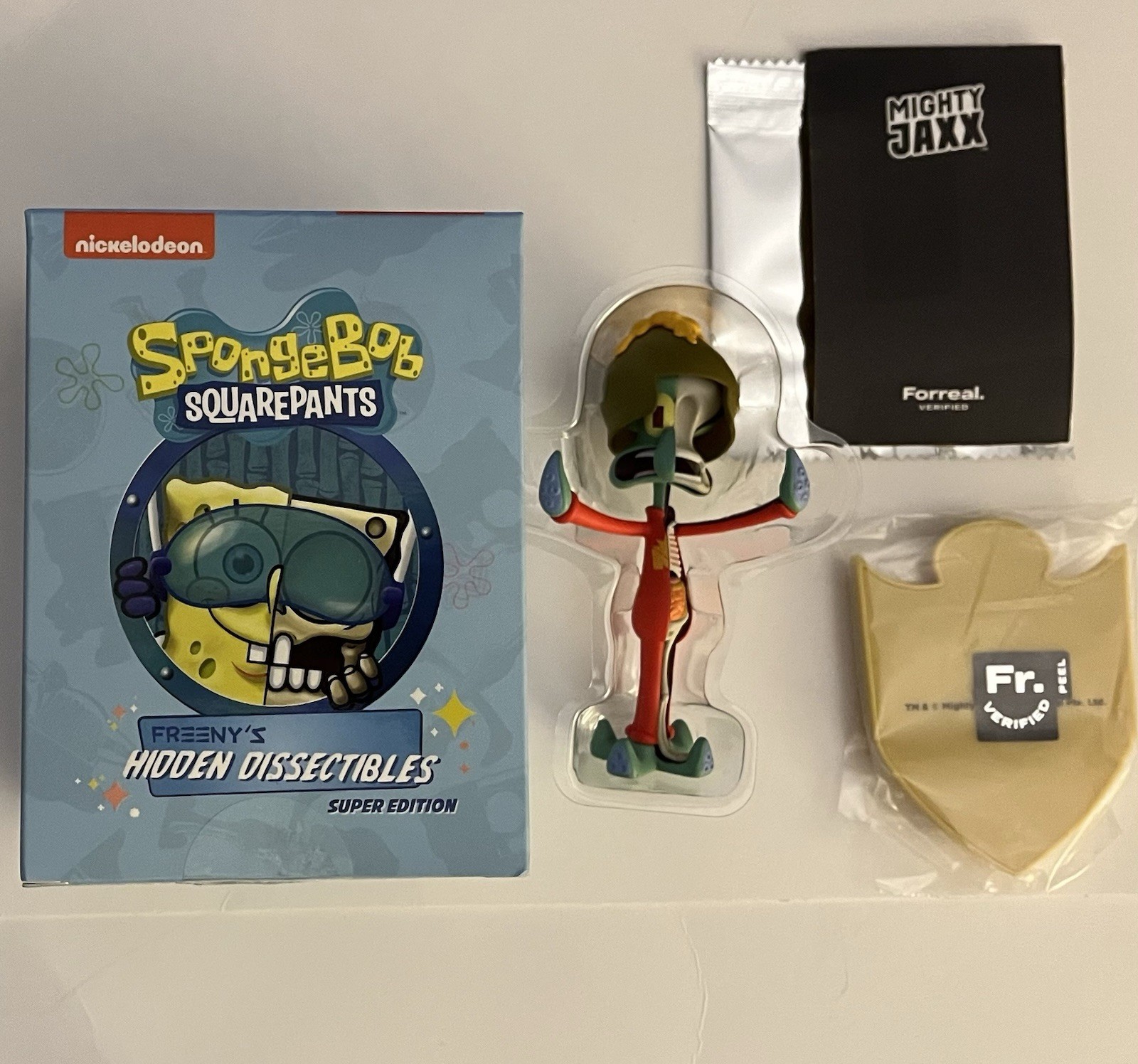 MIGHTY JAXX HIDDEN DISSECTIBLE SUPER EDITION SPONGEBOB SQUAREPANTS CAPTAIN MAGMA