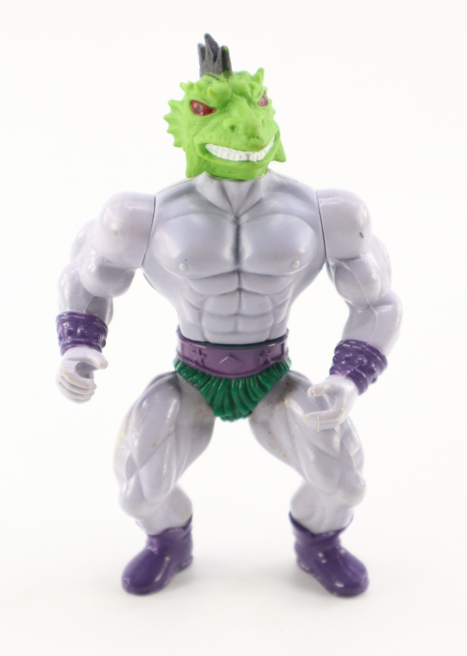 Vtg 1985 Galaxy Fighters Iguana Figure Motu KO