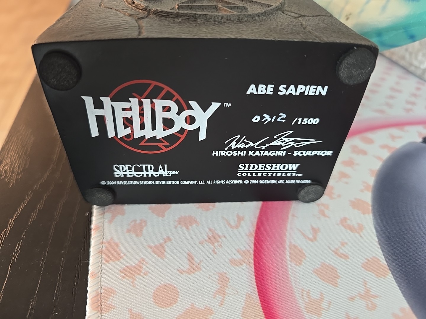 Hellboy Abe Sapien Bust Sideshow Collection – BROKEN FINGER 312/1500 LIMITED