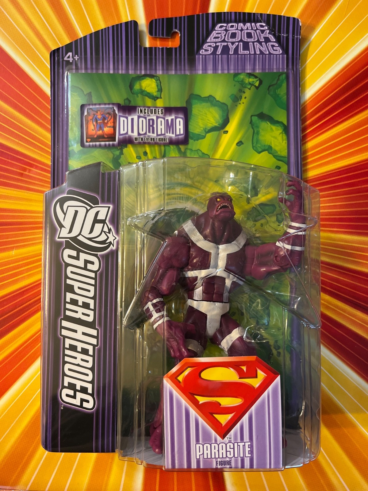 Mattel DC Super Heroes PARASITE New MOC DCUC 6&Prime; 1:12 K2003 2007 Universe Classic