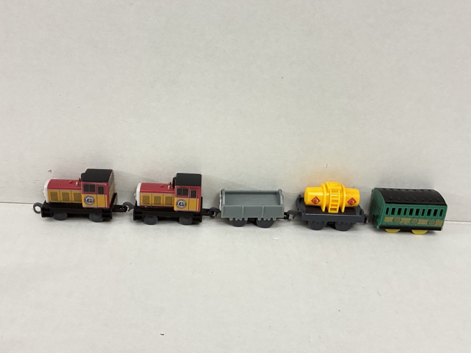 Tomy Thomas Plarail Capsule Trains Dart with Troublesome Truck and Coach