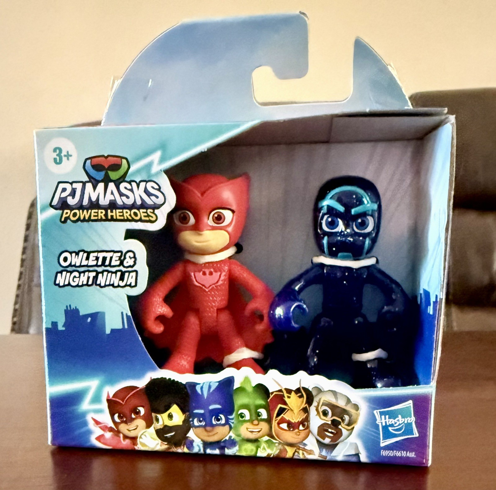 PJ MASK POWER HEROES – OWLETTE & NIGHT NINJA (ONE SET)
