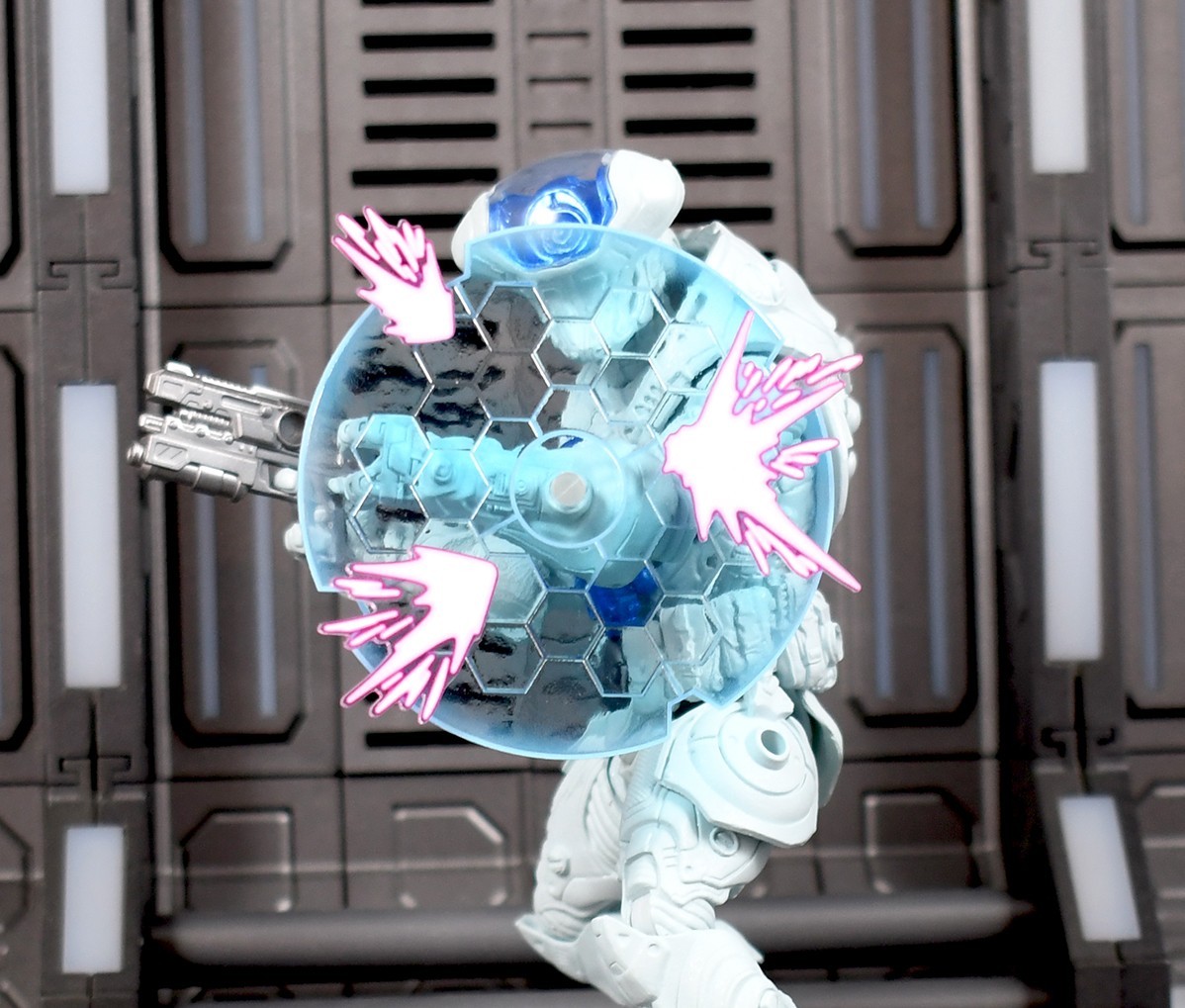 Blast Ricochet Effect Set for ~1/12 or six inch action figures – 3 piece set