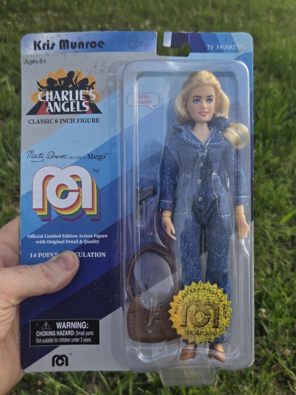 Charlie&rsquo;s Angels Kris Munroe Action Figure 8&Prime; Limited Edition NEW Sealed Mego
