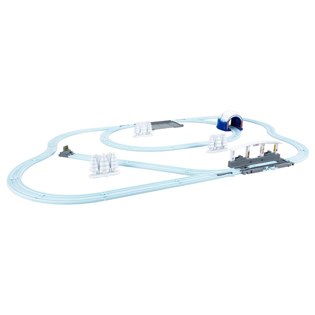 takara tomy Plarail Kei color&rsquo;s Color rail kit ~Snow and railway~