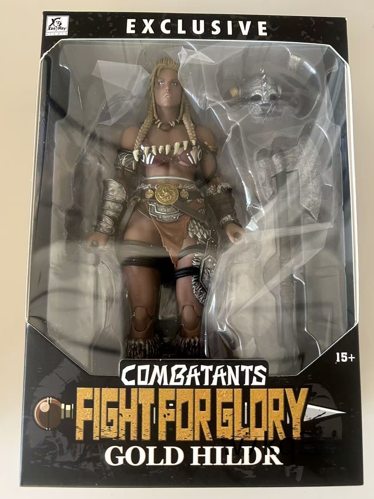 Xesray Studio Fight for Glory Combatants Exclusive Gold Hildr 1/12 in Stock New
