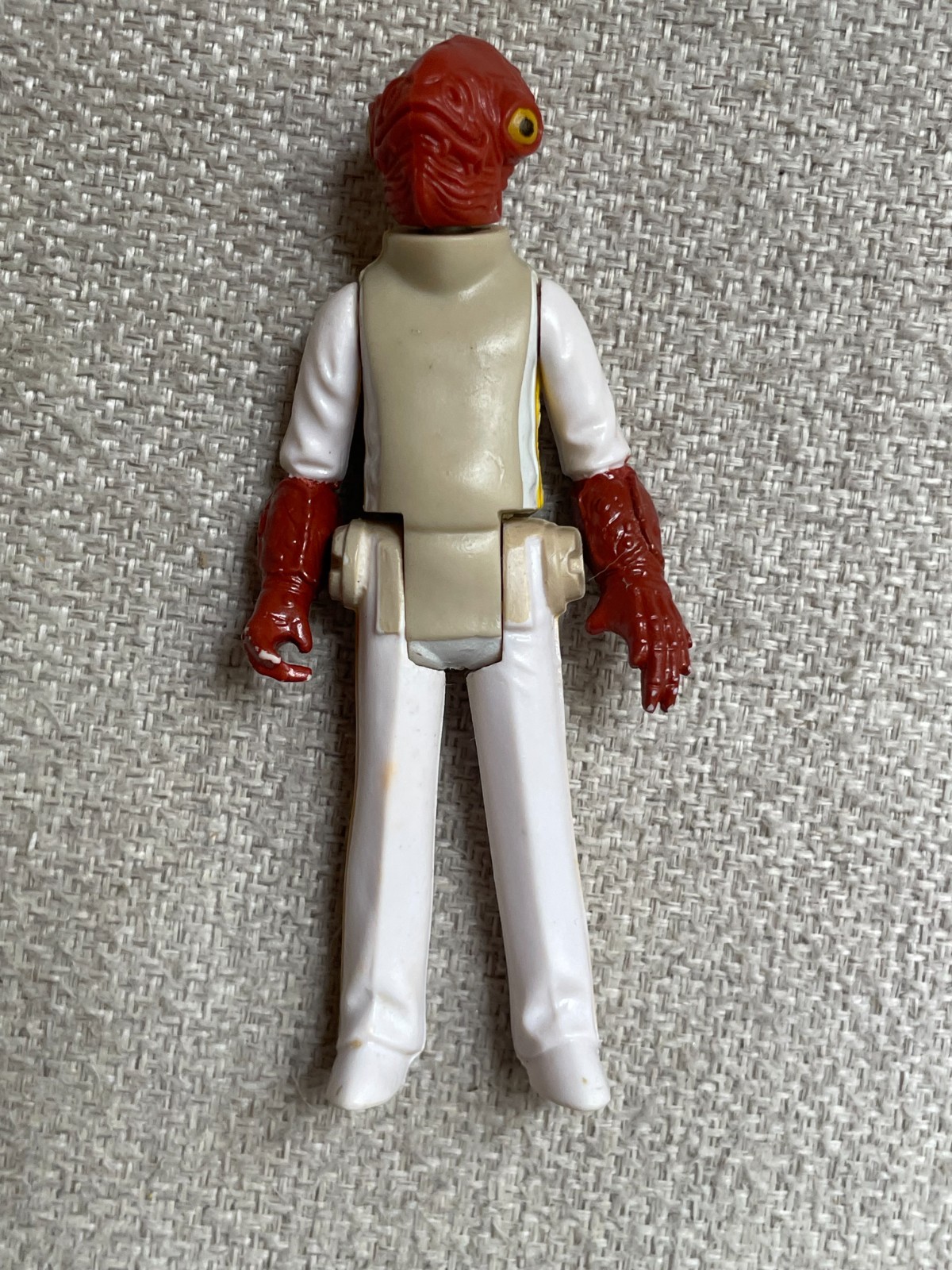 VINTAGE 1982 KENNER STAR WARS ADMIRAL ACKBAR ACTION FIGURE HONG KONG NEAR MINT