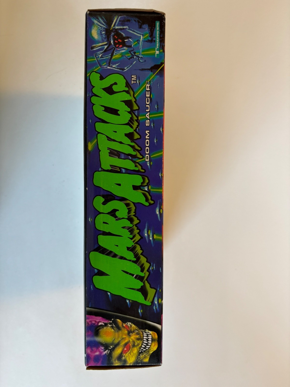 1996 MARS ATTACKS Doom Saucer SEALED IN BOX Gorgeous Example TIM BURTON