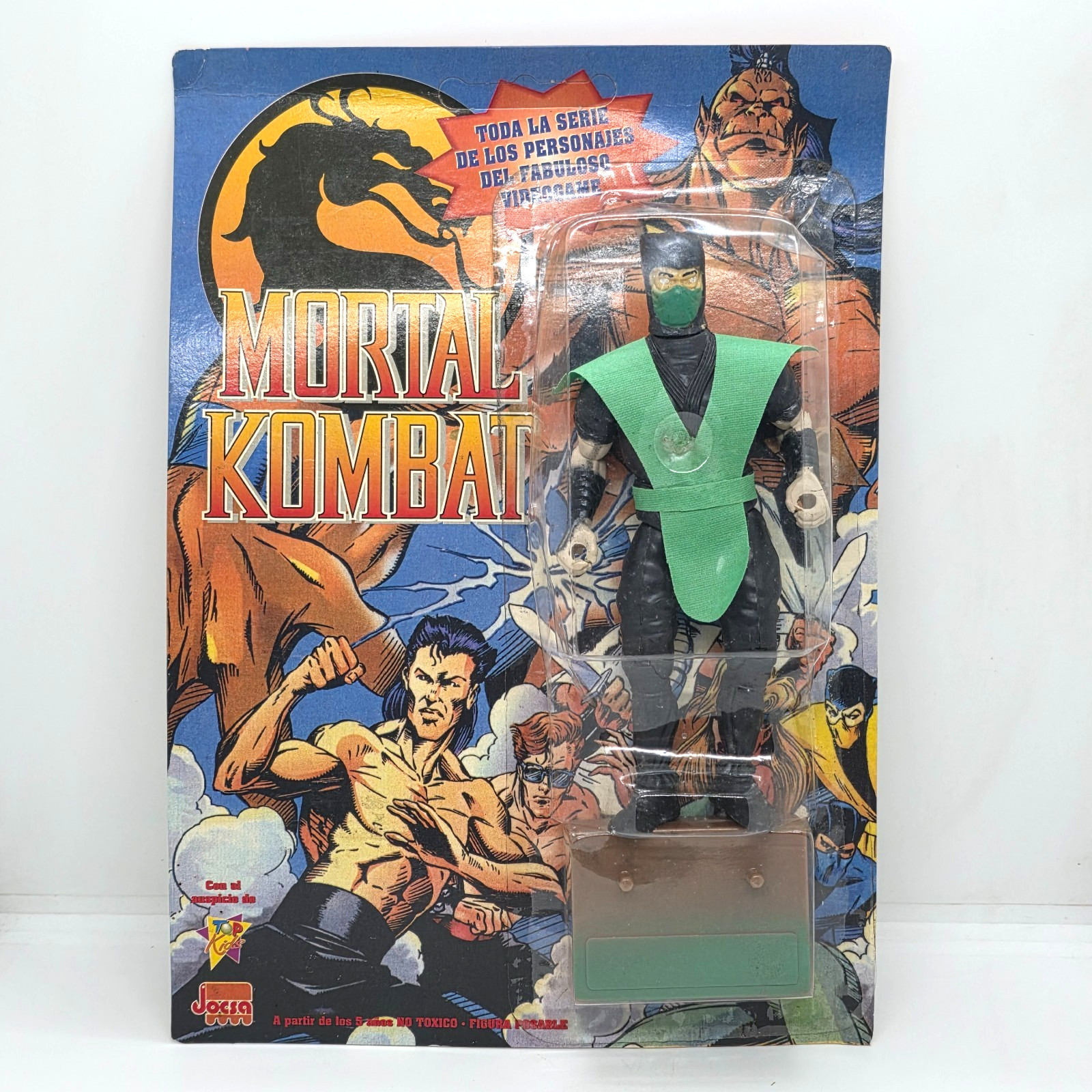 MORTAL KOMBAT REPTILE BRAND JOCSA ARGENTINA MOC 1994