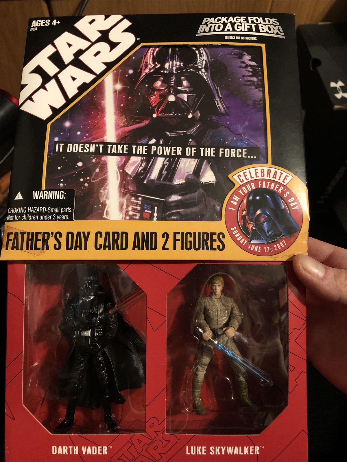 Star Wars Darth Vader & Luke Skywalker 30TH ANNIVERSARY father&rsquo;s day multipack