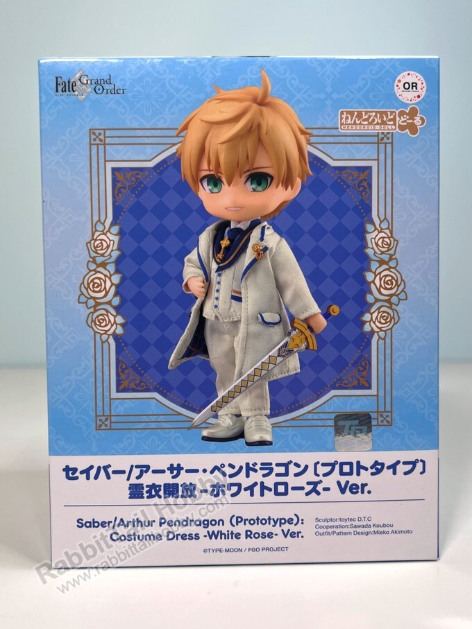GSC Nendoroid Doll Saber/Arthur Pendragon (Prototype) White Rose (US In-Stock)