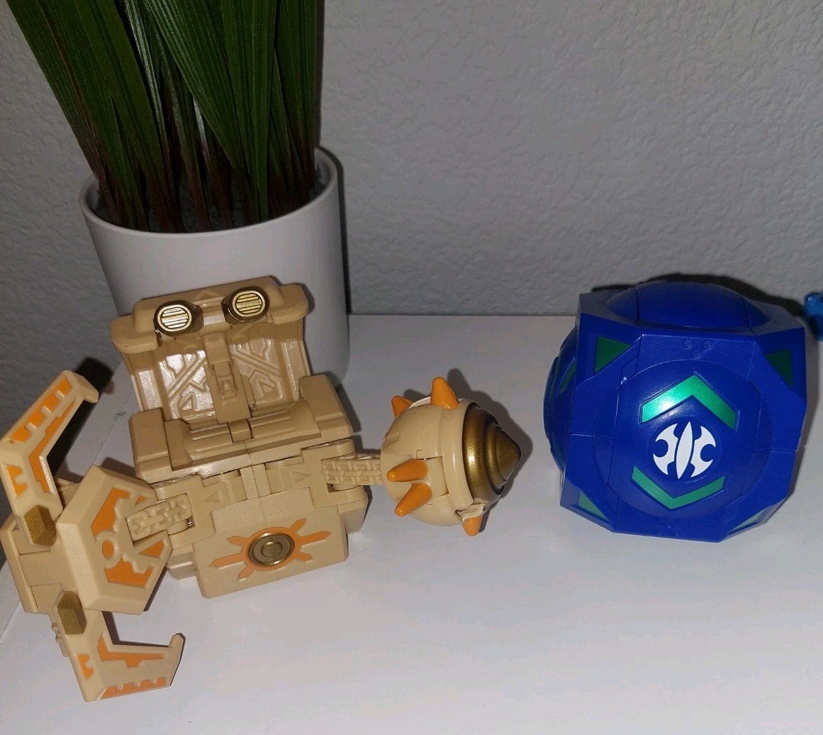 Bakugan Battle Brawlers Vestroia Deka Aquos Trap Spin Master And Rock Hammer