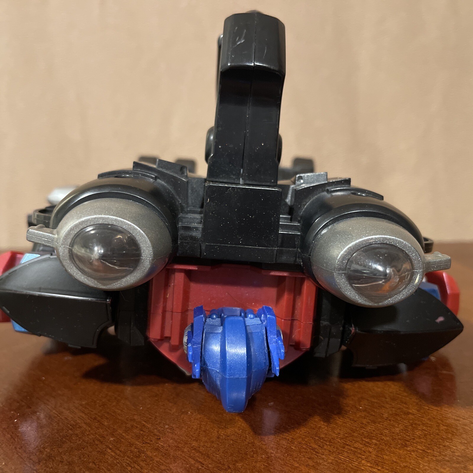 Optimus Prime 12” Transformers Mega Power Bots Talking Figure Light Up 2008