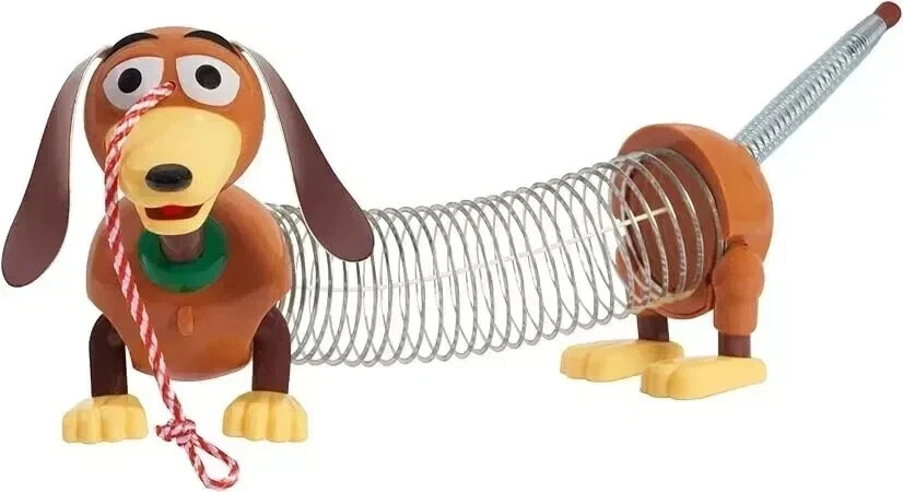 Disney Pixar&rsquo;s Toy Story Slinky Dog Pull Toy Walking Spring Toy for Boy and Girl