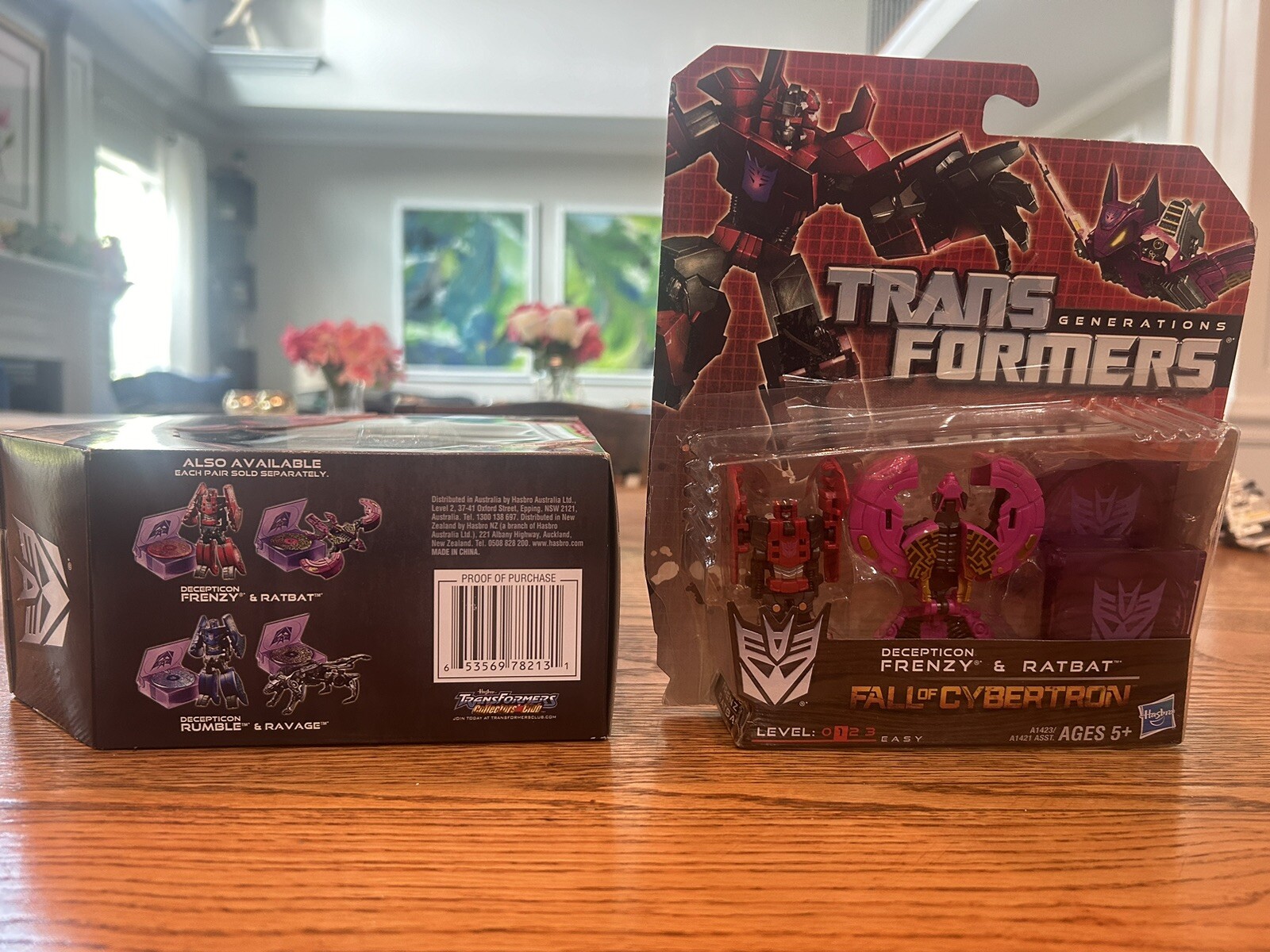 Transformers Generations Soundwave, Decepticon Frenzy and Ratbat