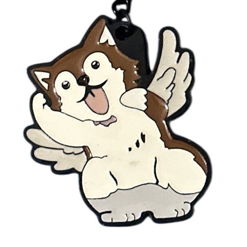 Crunchyroll Phantom World Albrecht Dog Enamel Metal Keychain Bioworld Anime New