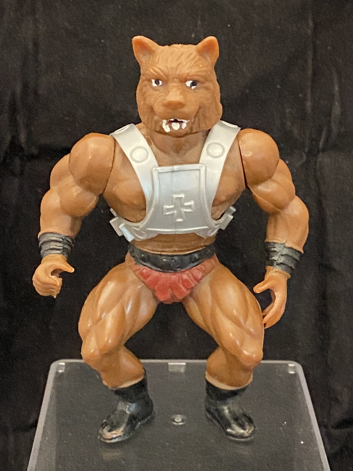 Rare Galaxy Warriors Wolf Anubi Heman Knock Off Action Figure 1985 MOTU