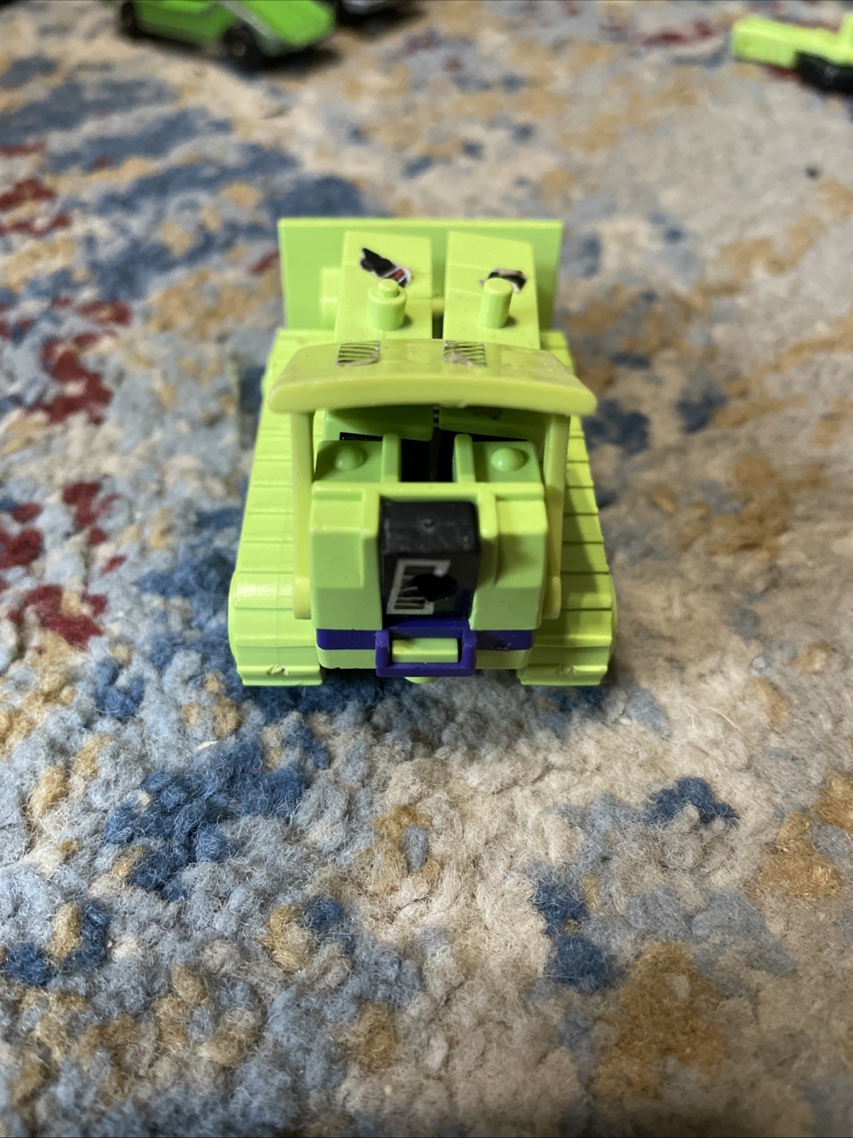 TRANSFORMERS G1 Constructicon BONECRUSHER, Vintage Takara 1985