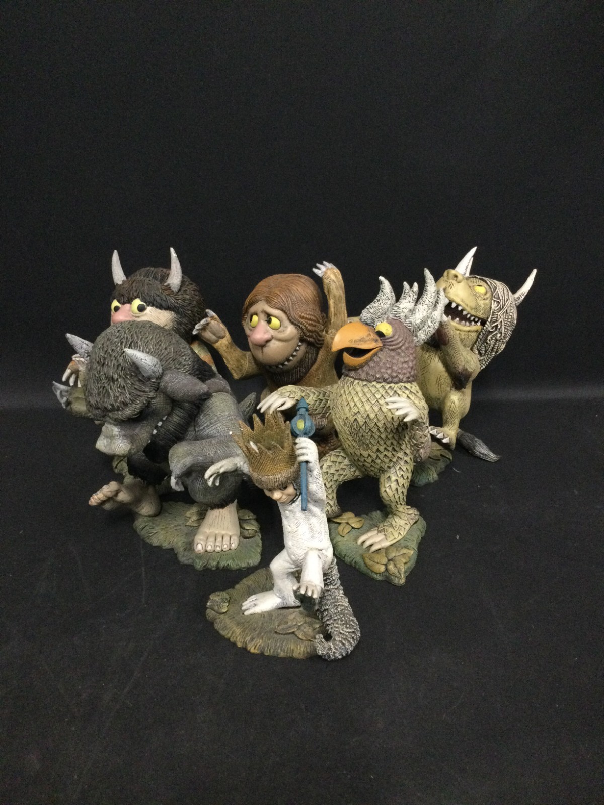 Vintage 2000 McFarlane Where The Wild Things Are Lot of 6 Figures