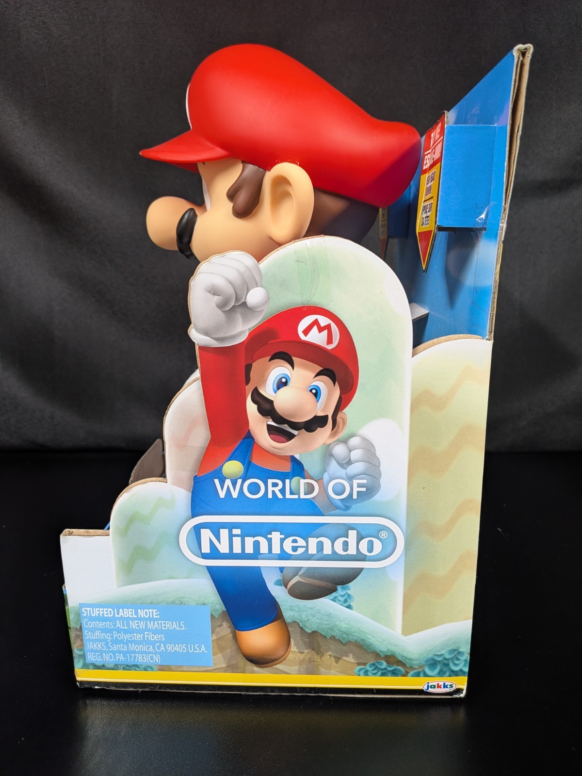 Super Jumping Mario Talking World of Nintendo Action Figure – New in Box