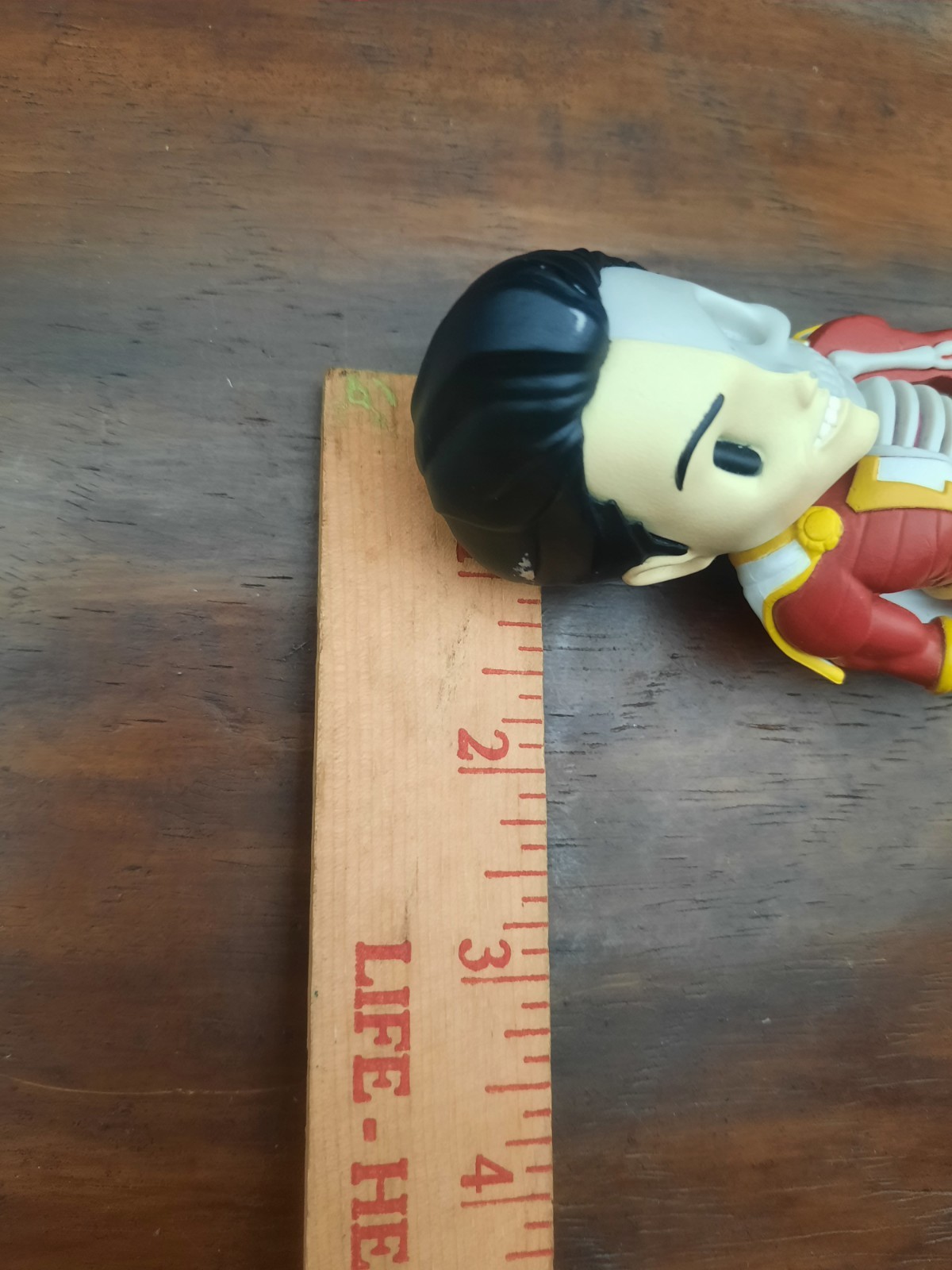 Mighty Jaxx Reverse Flash XXRAY 4-Inch Vinyl Figure . Hard to keep standing
