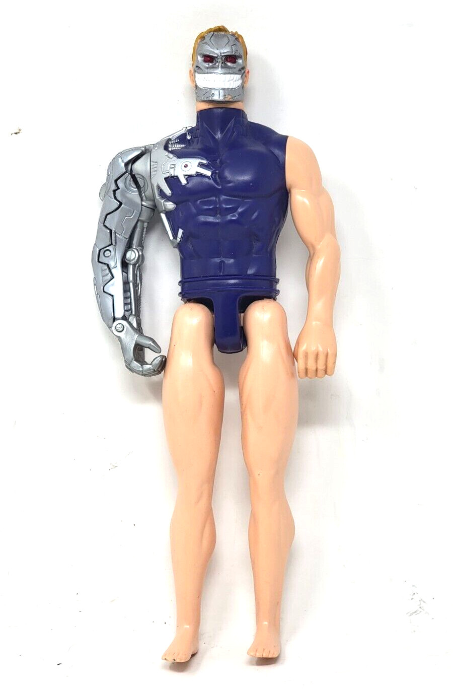 Mattel Max Steel Psycho Cyborg 1998 Action Figure Preowned Condition, Incomplete