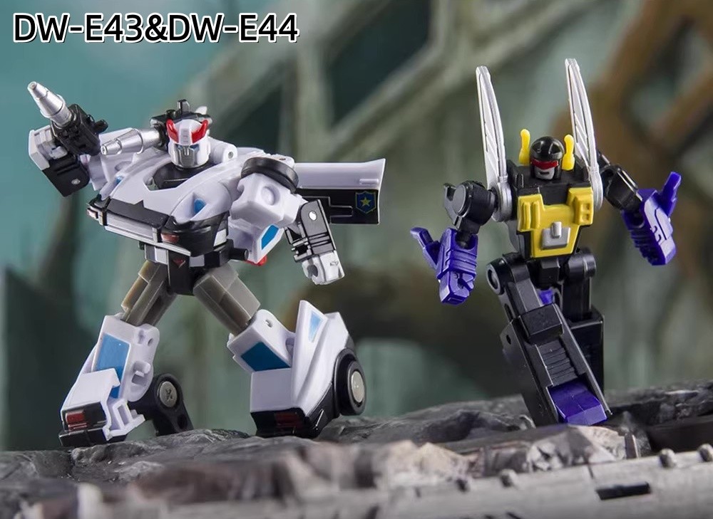 DR.WU DW-E43 PATROLMAN&E44 GRASSHOOPER/E45 SILVER LIGHTNING&E46 CLAW WORM/E47&48