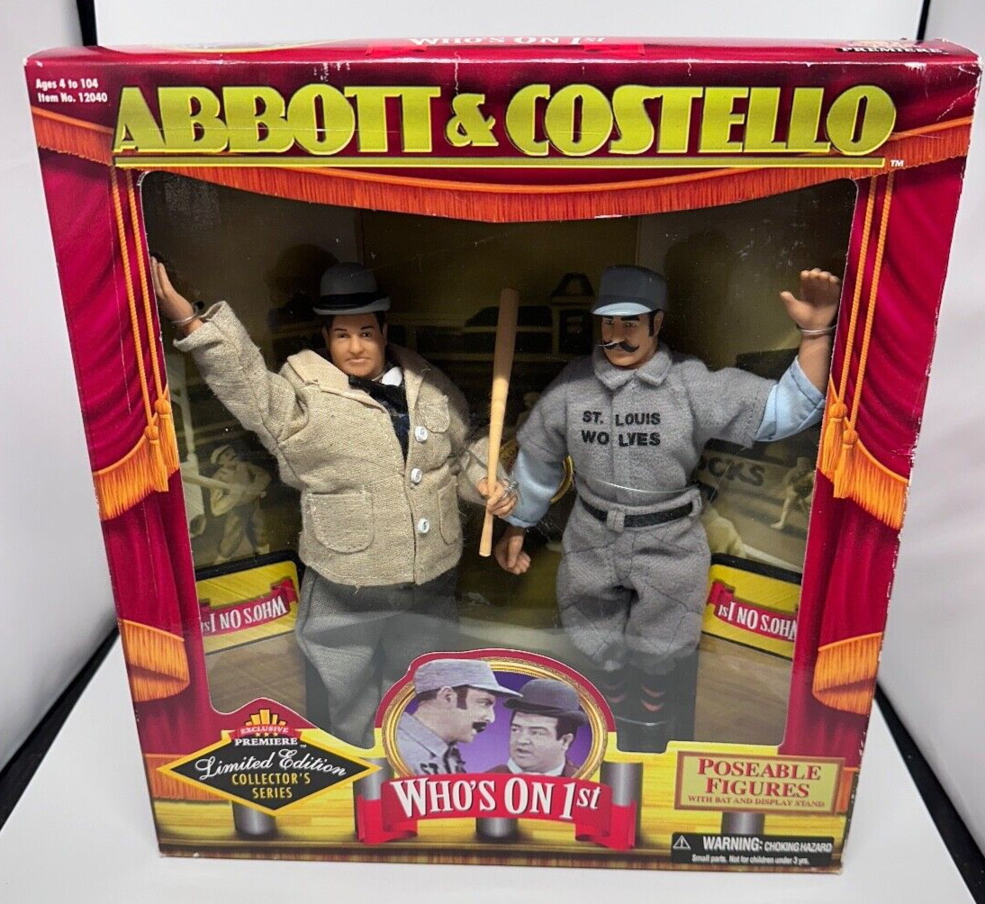 Premiere Limited Edition Exclusive Collector Who’s On First Abbot & Costello