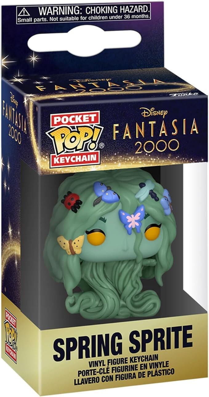 Funko Pocket Pop Keychain Disney&rsquo;s Fantasia 2000 Spring Sprite Figure