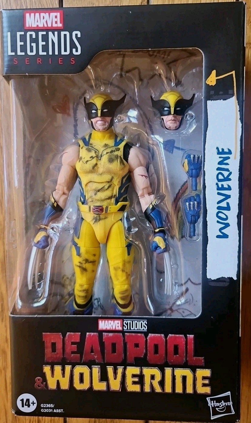 Marvel Legends Series Deadpool & Wolverine 6&Prime; Hugh Jackman Beat Up Suit X-Men