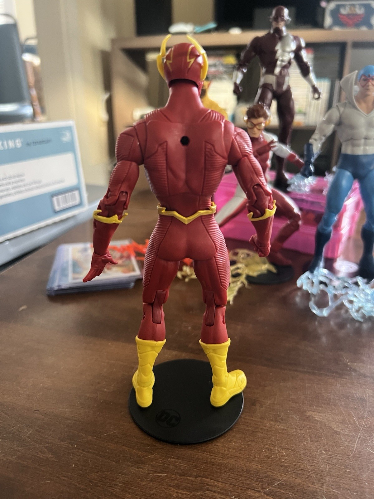 McFarlane Lot The Flash Kid Flash Wally West Dark Flash Walter West Max Mercury