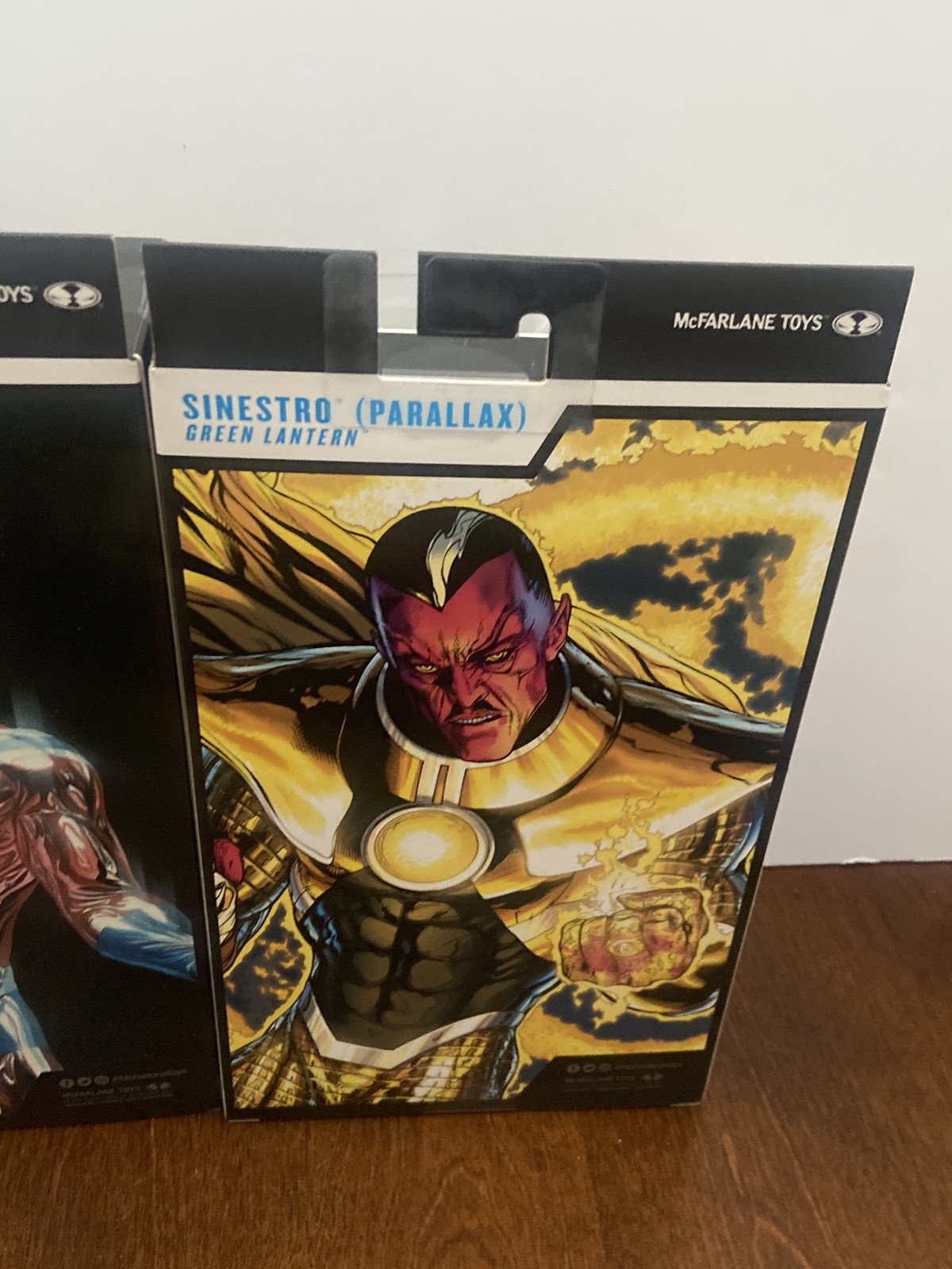 DC Multiverse JSA Gold Label Collection COMMANDER STEEL / SINESTRO / Mcfarlane