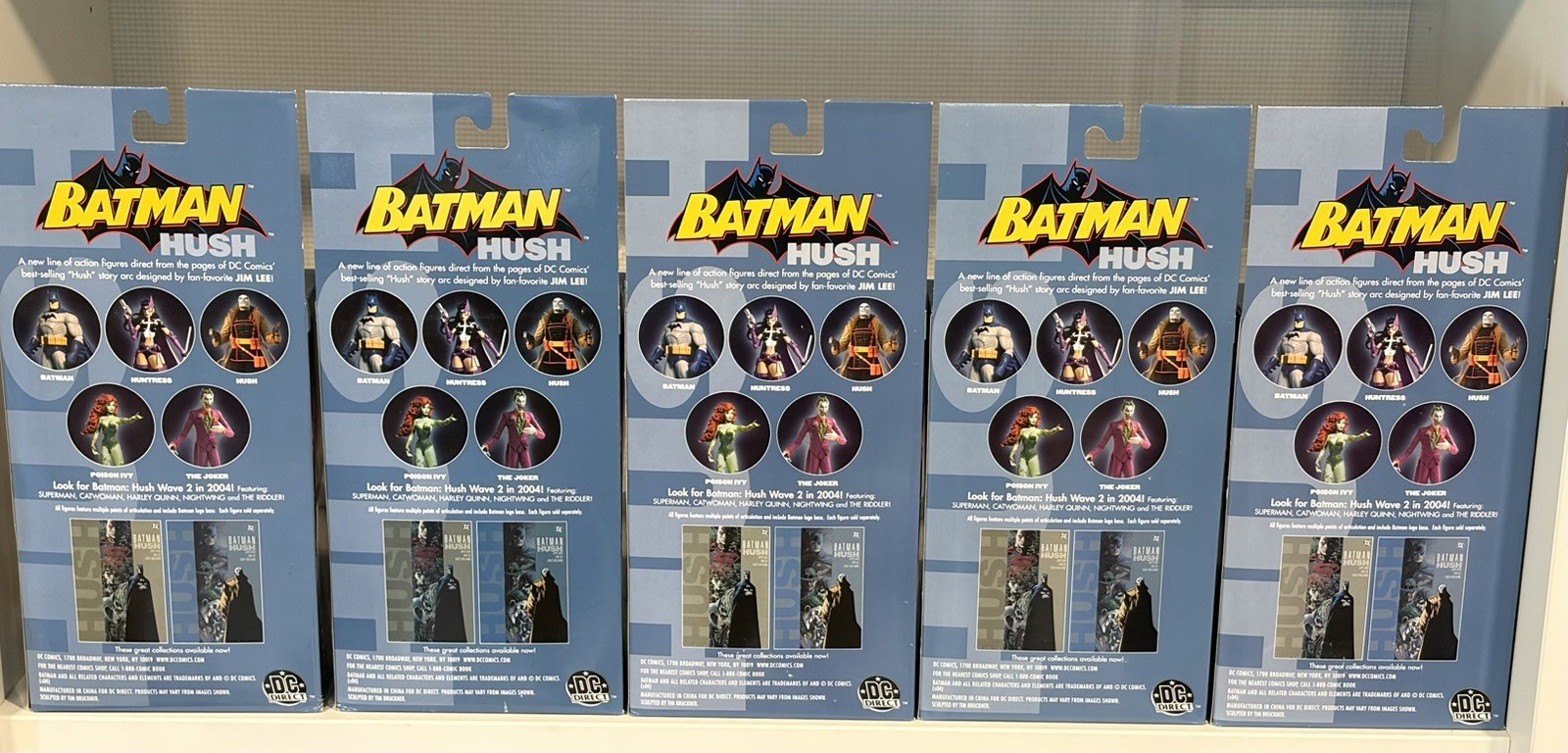 DC Direct Batman Hush Action Figure Wave 1 2 & 3 & Jason Todd Toyfare Excl. NIB