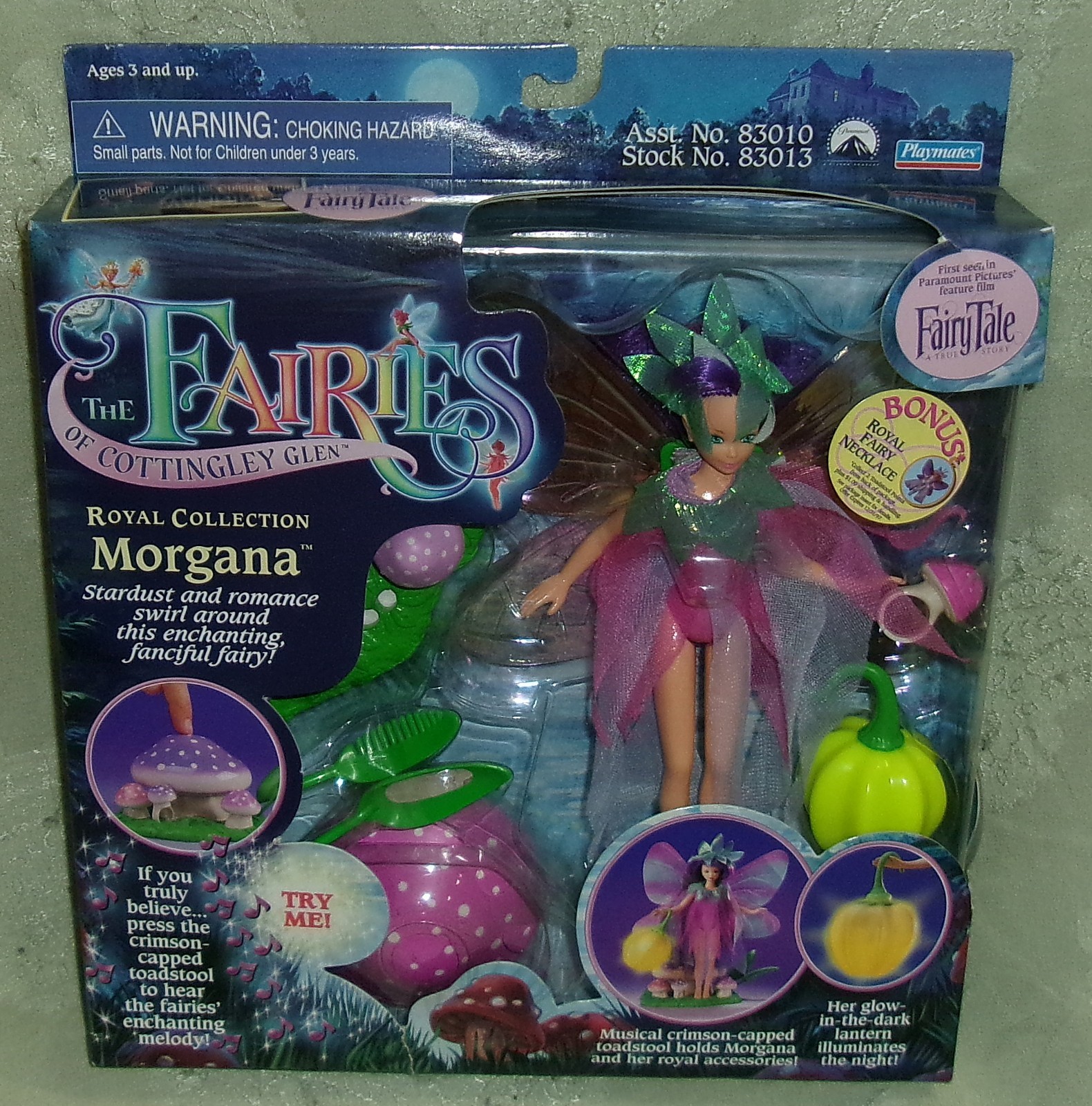 Vintage 90s Fairies of Cottingley Glen Morgana Royal Collection Doll NRFB