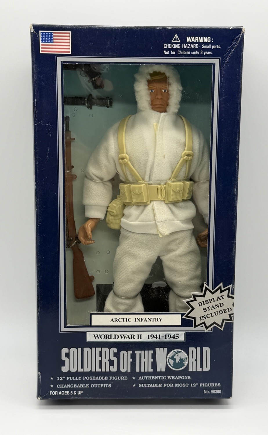 Soldiers Of The World Artic Infantry World War II WW2 – 12” Action Figure 1998