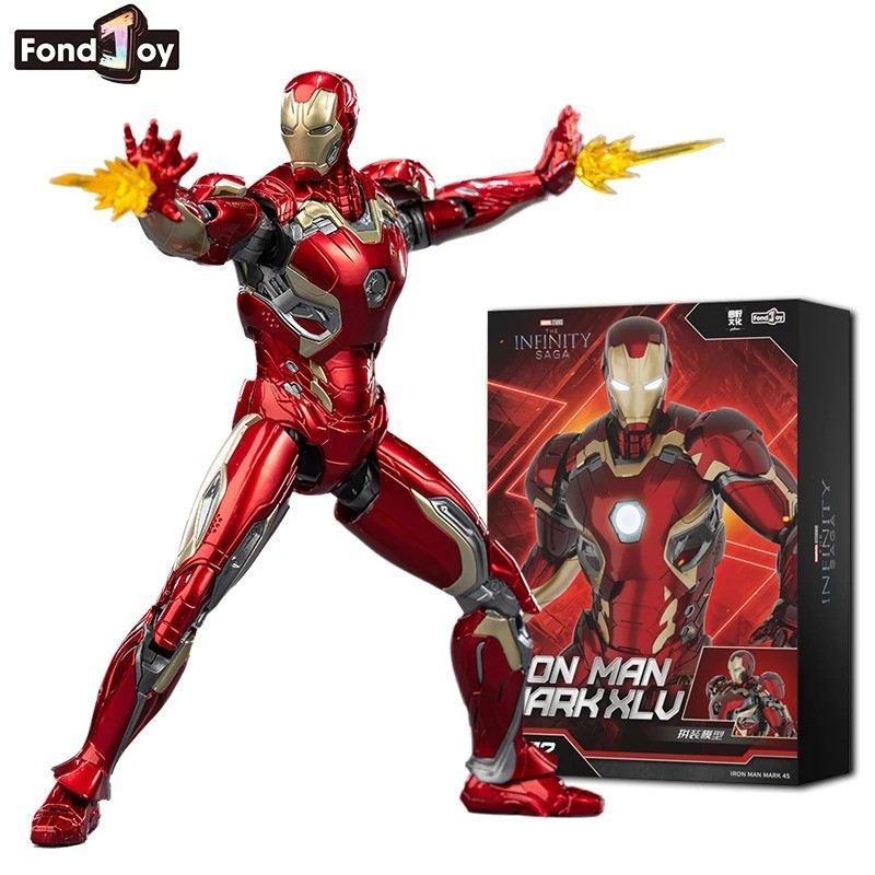 Fondjoy Iron Man MK45 1/12 Action Figure PVC Collectible Model