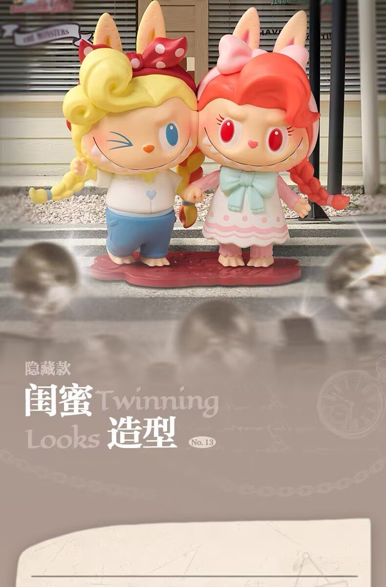 Authentic The Monsters Hair Salon Series Blind Box Confirmed Figure Toy New Doll