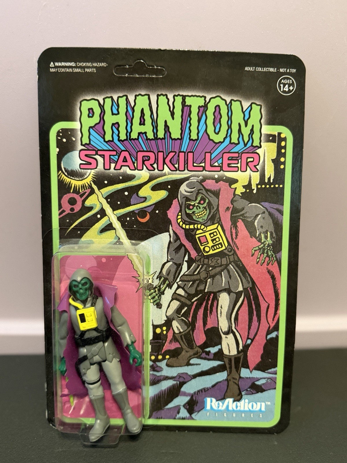Super7 Phantom Starkiller ReAction Figures Action Figure, Ages 14+, 2018