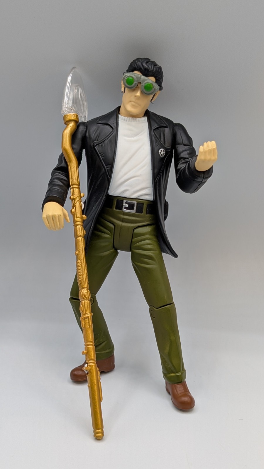 1999 DC Direct Jack Knight Star Man 5&Prime; Action Figure (Damaged Staff, Untested)