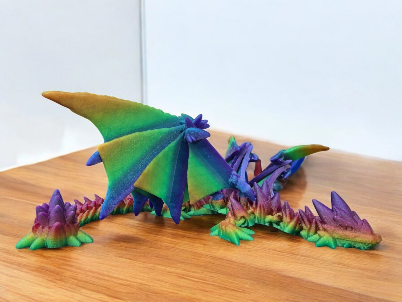 3d print, dragon, Armored Spike Dragon, for him, birthday gift, christmas