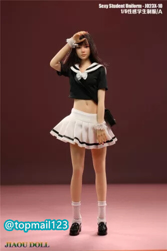 JIAOU DOLL 1:6 JO23X-10 Girl Student Uniform Clothes For 12&Prime;Female PH TBL Figure