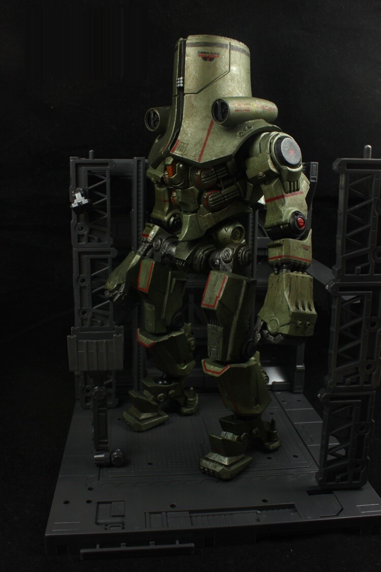 Jaeger Cherno Alpha 7&Prime; Action Figure Toy Retail Package For Pacific Rim Series 1