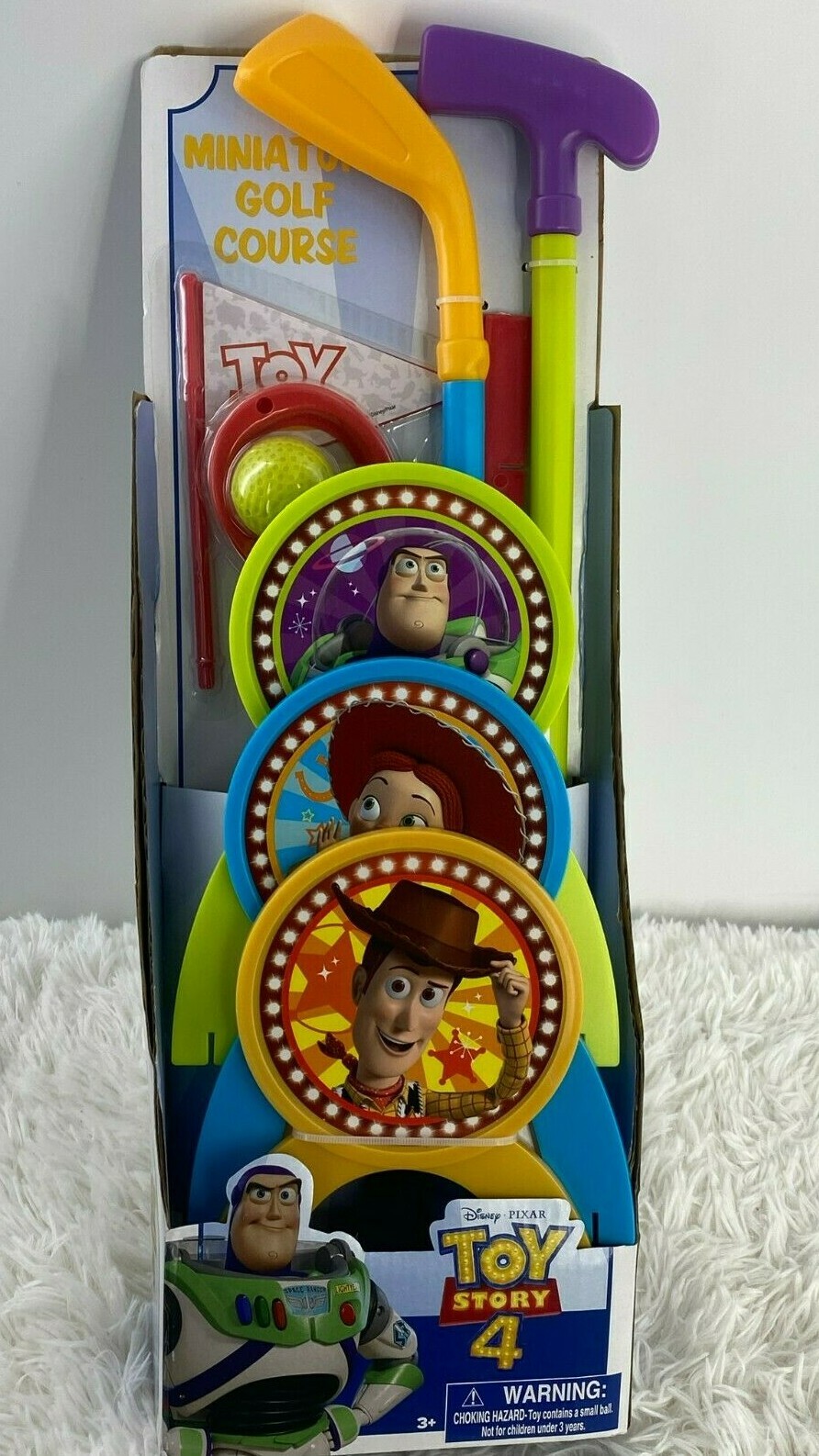 Disney Toy Story 4 Miniature Golf Indoor Outdoor Course Deluxe Pixar Kids Set