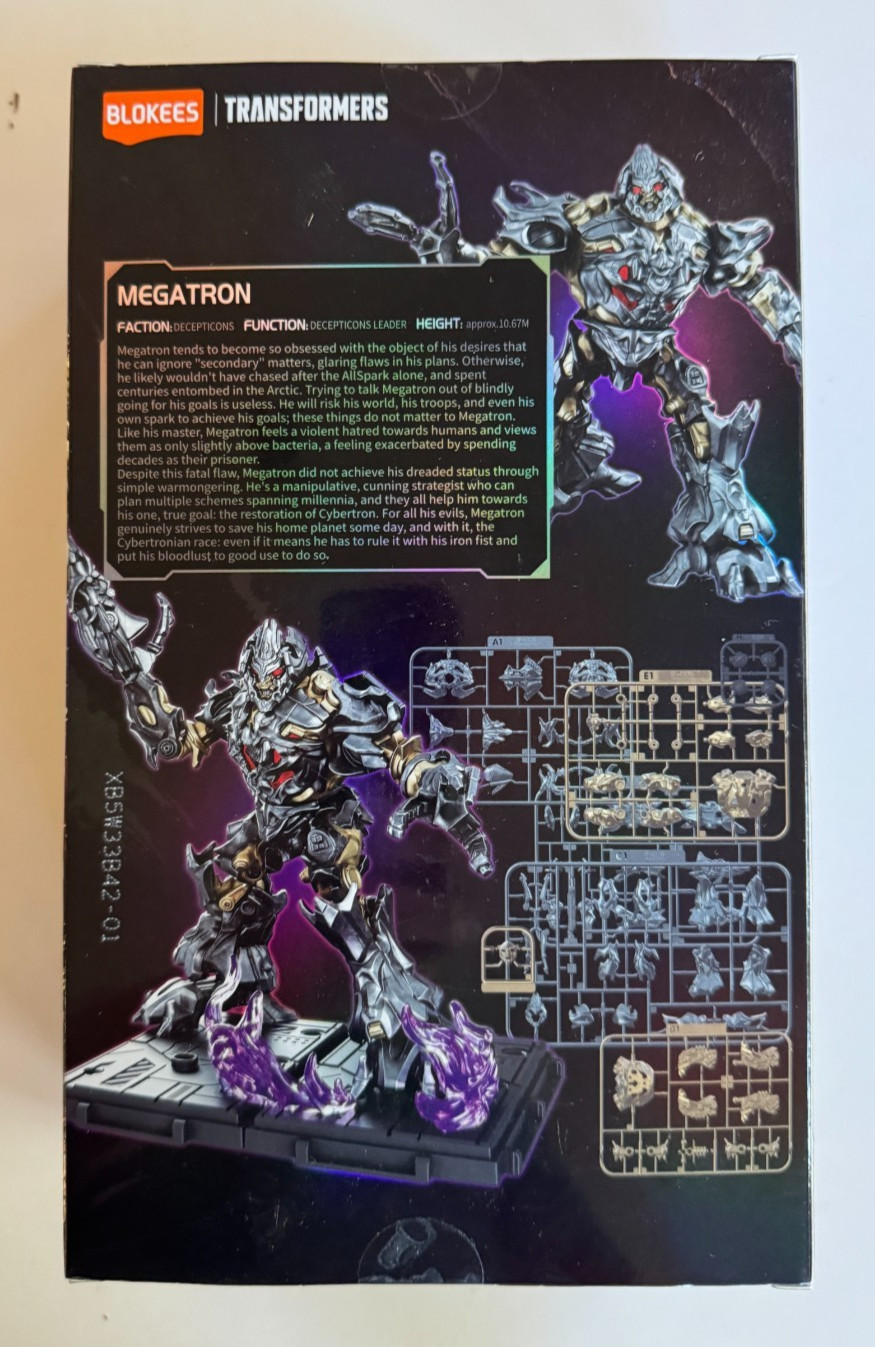 Blokees Transformers Classic Class 10 Megatron Buildable NEW – FREE SHIPPING