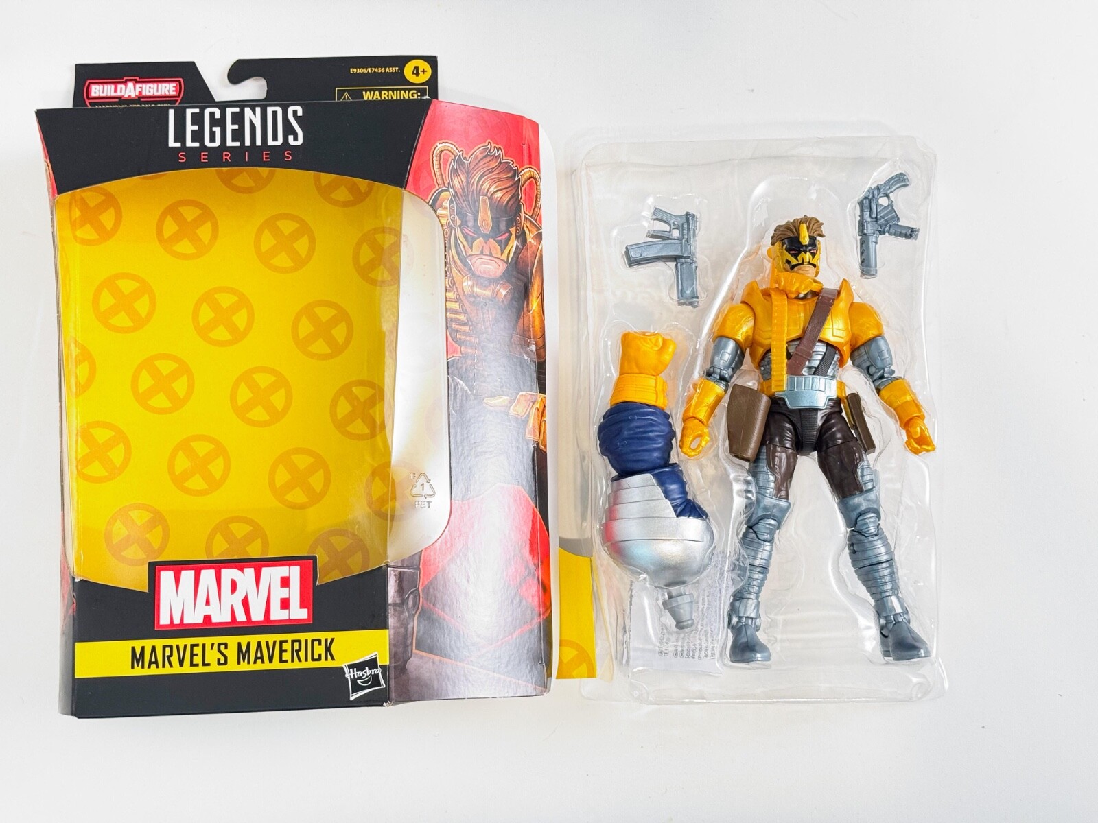 Marvel Legends Maverick WITH Strong Guy BAF Hasbro