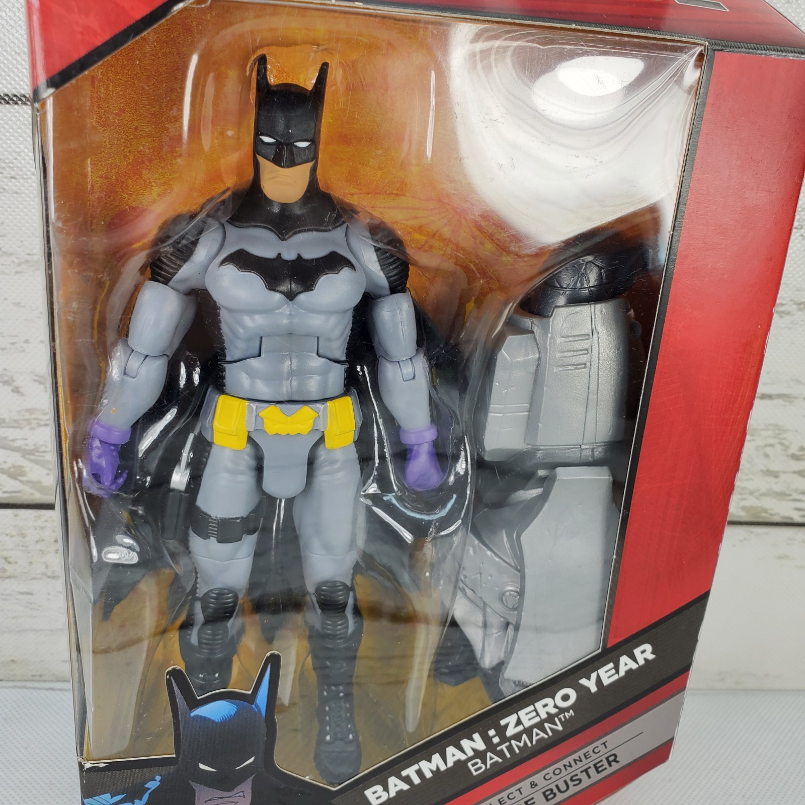 Mattel DC Multiverse Batman Zero Year Batman 2015 6&Prime; Poseable Action Figure New