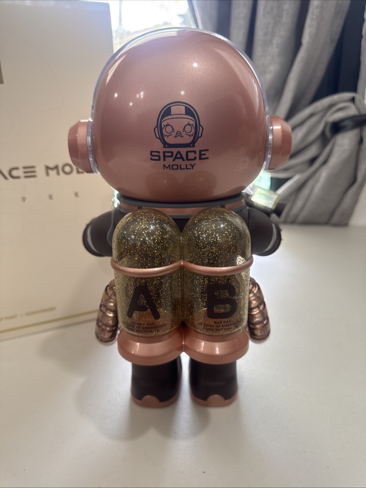 Authentic Pop Mart Mega Collection 400% Space Molly Toffee. US Seller